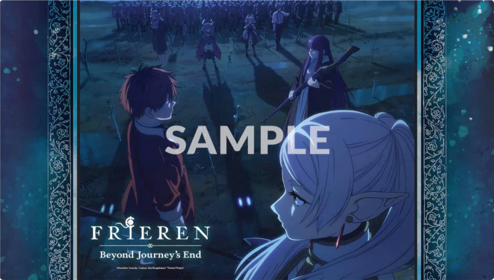 Image for Bushi Supplies Rubber Playmat Vol. 1: Frieren: Beyond Journey's End Design A: Battle Against Aura - Playmats