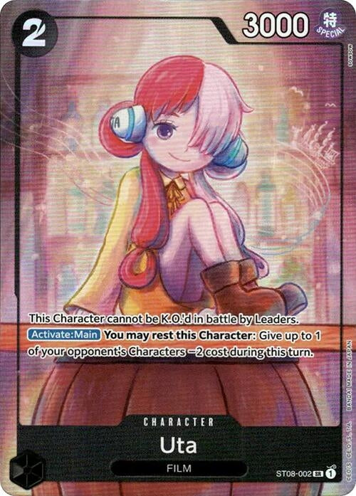 Image for Uta - ST08-002 (Premium Card Collection -Uta-) (ST08-002) (One Piece Promotion Cards) (OP-PR) - One Piece Card Game