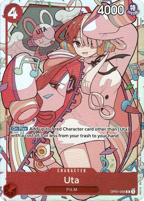 Image for Uta - OP01-005 (Premium Card Collection -Uta-) (OP01-005) (One Piece Promotion Cards) (OP-PR) - One Piece Card Game