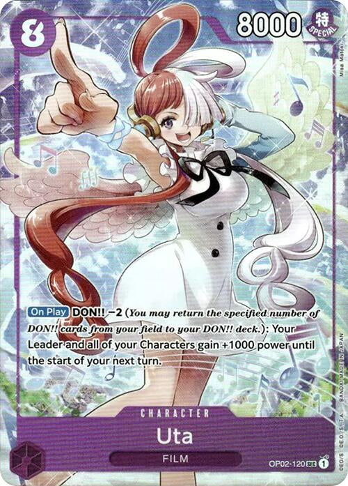 Image for Uta - OP02-120 (Premium Card Collection -Uta-) (OP02-120) (One Piece Promotion Cards) (OP-PR) - One Piece Card Game