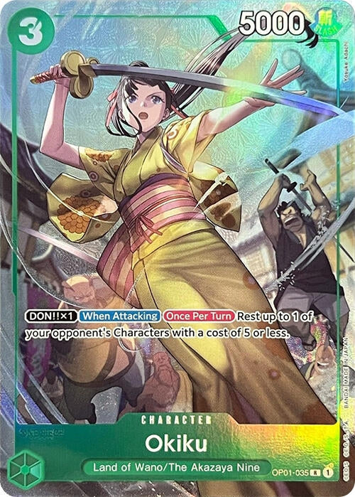 Image for Okiku (Premium Card Collection -BANDAI CARD GAMES Fest. 23-24 Edition-) (OP01-035) (One Piece Promotion Cards) (OP-PR) - One Piece Card Game