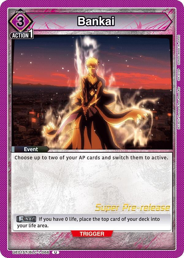 Image for Bankai (UE01ST/BLC-1-066) (UE01ST: BLEACH: Thousand-Year Blood War Super Pre-Release Starter Deck) (UE01ST_PRE) - Union Arena