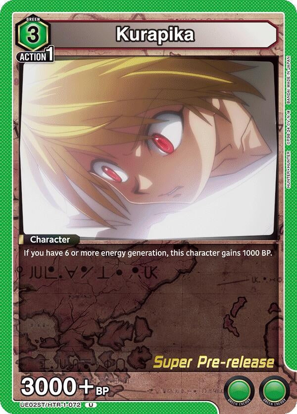 Image for Kurapika (UE02ST/HTR-1-072) (UE02ST: HUNTER X HUNTER Super Pre-Release Starter Deck) (UE02ST_PRE) - Union Arena