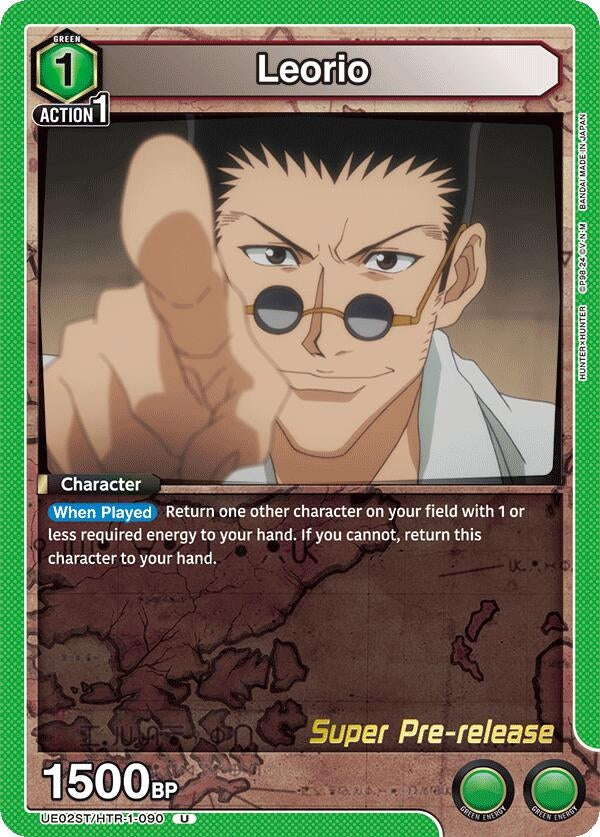 Image for Leorio (090) (UE02ST/HTR-1-090) (UE02ST: HUNTER X HUNTER Super Pre-Release Starter Deck) (UE02ST_PRE) - Union Arena