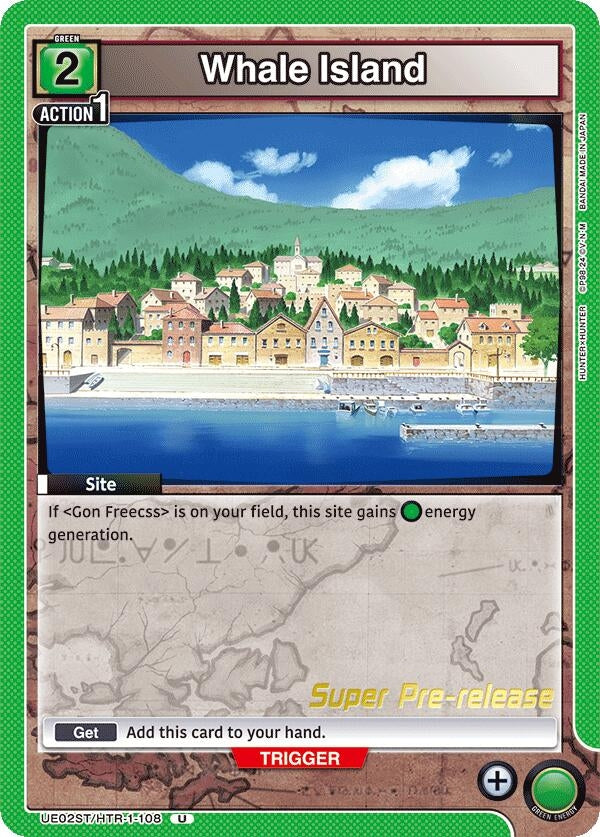Image for Whale Island (UE02ST/HTR-1-108) (UE02ST: HUNTER X HUNTER Super Pre-Release Starter Deck) (UE02ST_PRE) - Union Arena