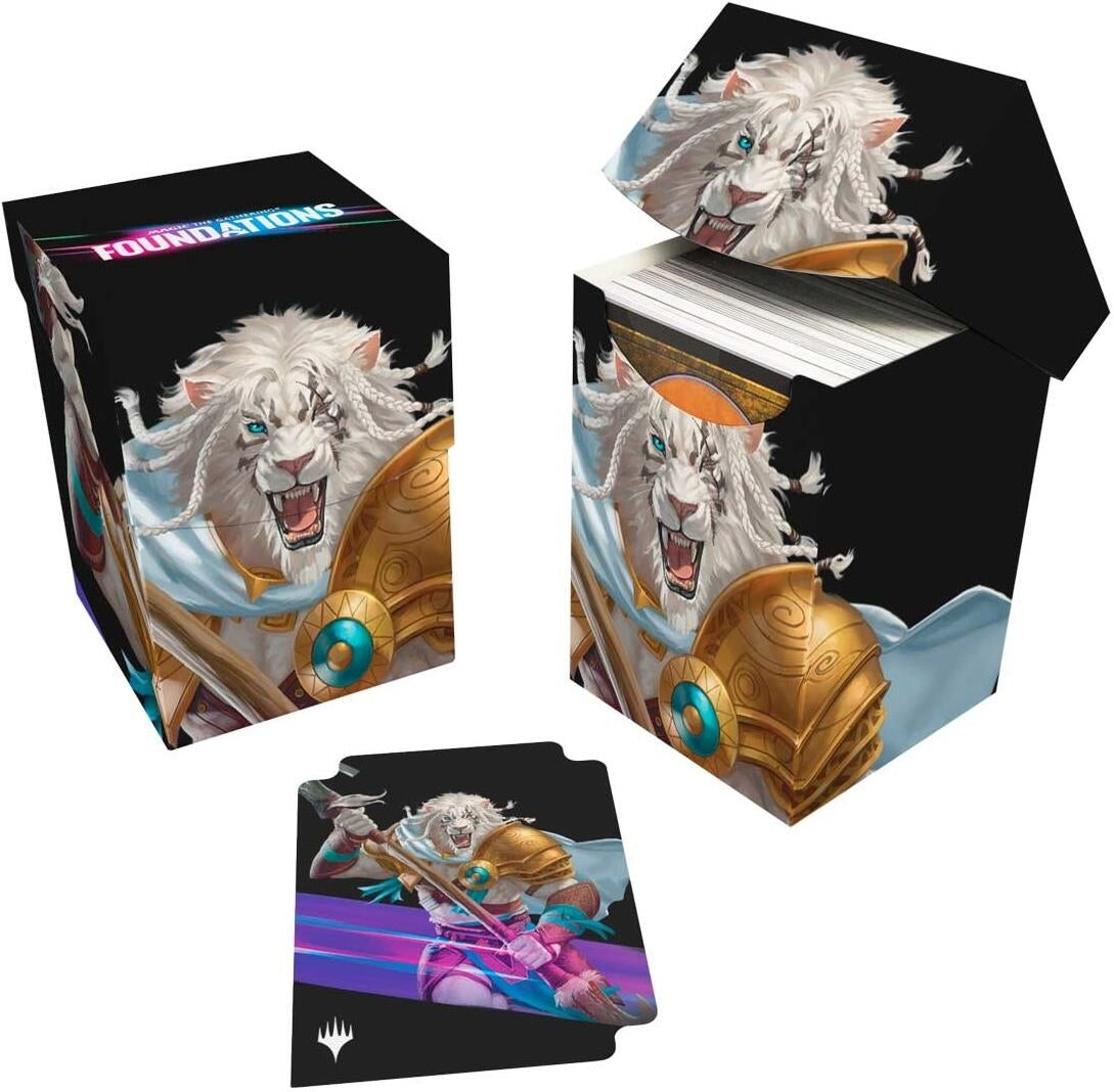 Image for Foundations Light 100+ Deck Box for Magic: The Gathering - Deck Boxes
