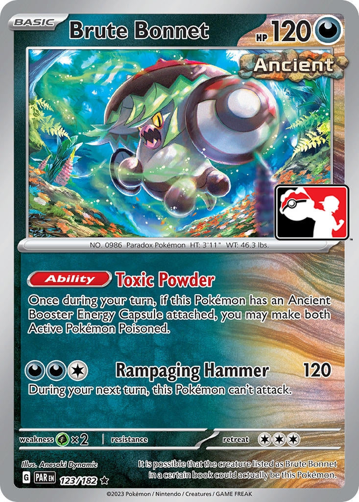 Image for Brute Bonnet (123/182) (Prize Pack Series Cards) - Pokemon
