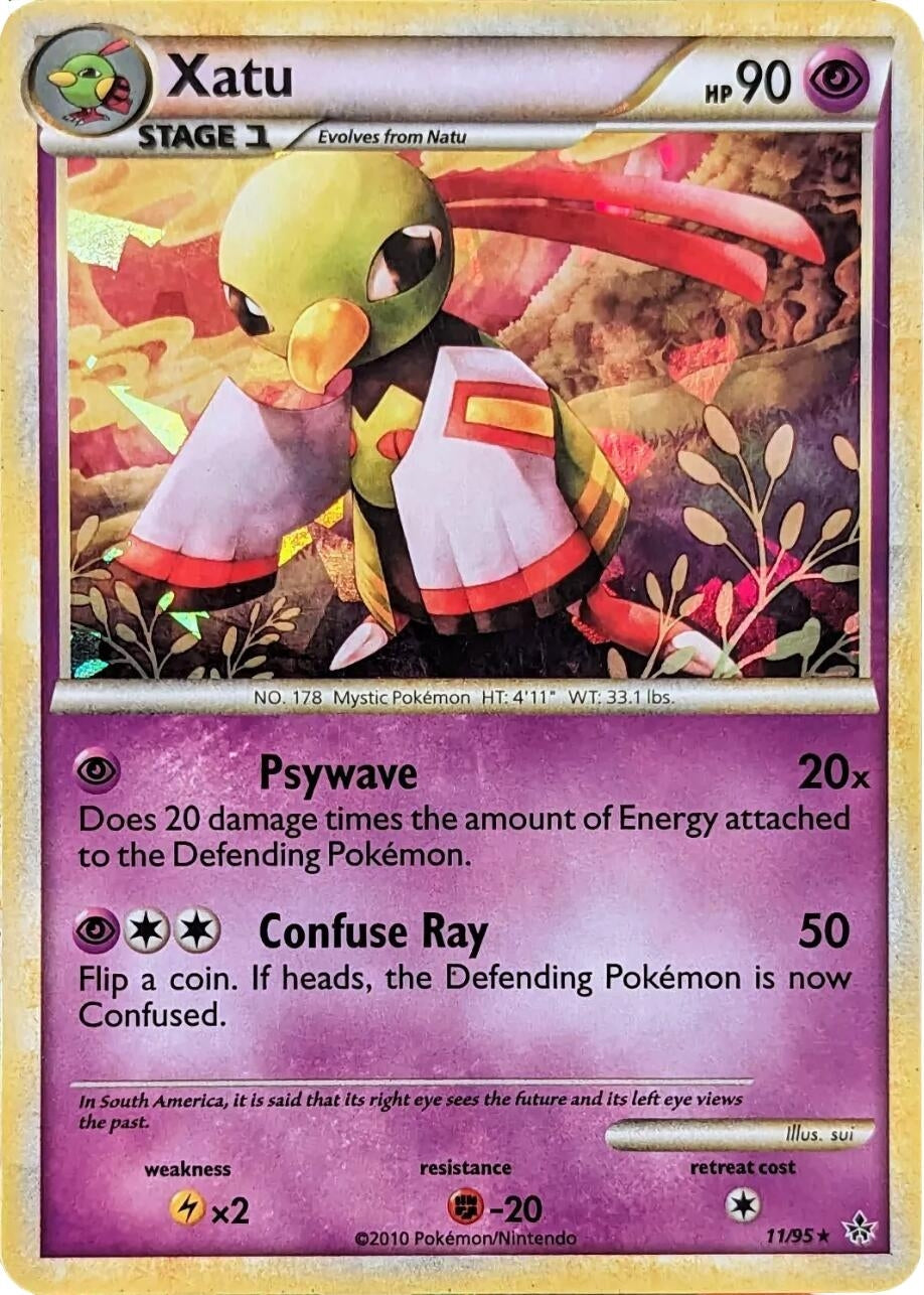Image for Xatu - 11/95 (Cracked Ice Holo) (11/95) (Blister Exclusives) (BLE) - Pokemon