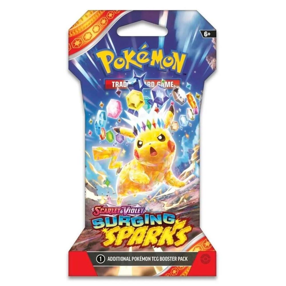 POKÉMON TCG Scarlet & Violet 8: Surging Sparks Sleeved Booster Pack - PokeBox USA