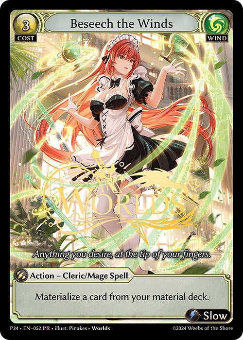 Image for Beseech the Winds (052) (Promotional Cards) (P) - Grand Archive TCG