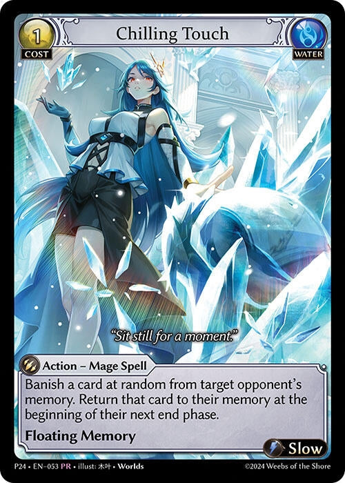 Image for Chilling Touch (053) (Promotional Cards) (P) - Grand Archive TCG