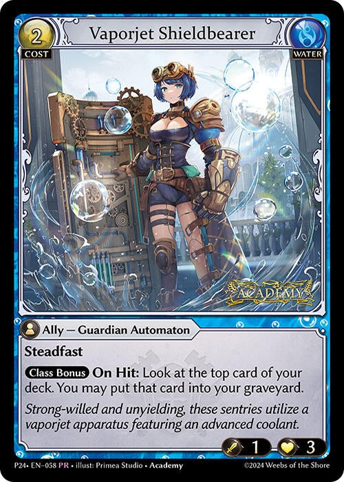 Image for Vaporjet Shieldbearer (058) (Promotional Cards) (P) - Grand Archive TCG