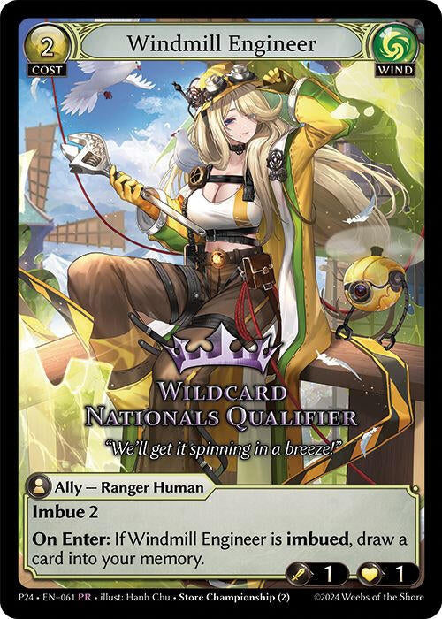 Image for Windmill Engineer (061) (Promotional Cards) (P) - Grand Archive TCG