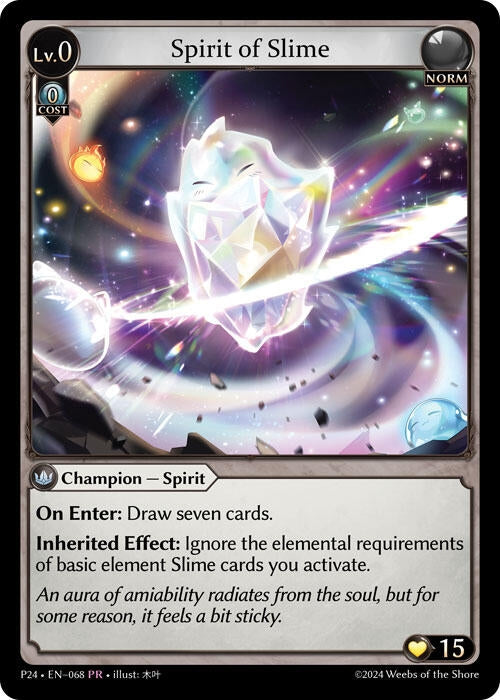 Image for Spirit of Slime (068) (Promotional Cards) (P) - Grand Archive TCG