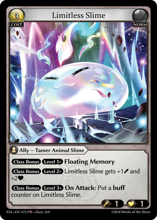 Image for Limitless Slime (075) (Promotional Cards) (P) - Grand Archive TCG