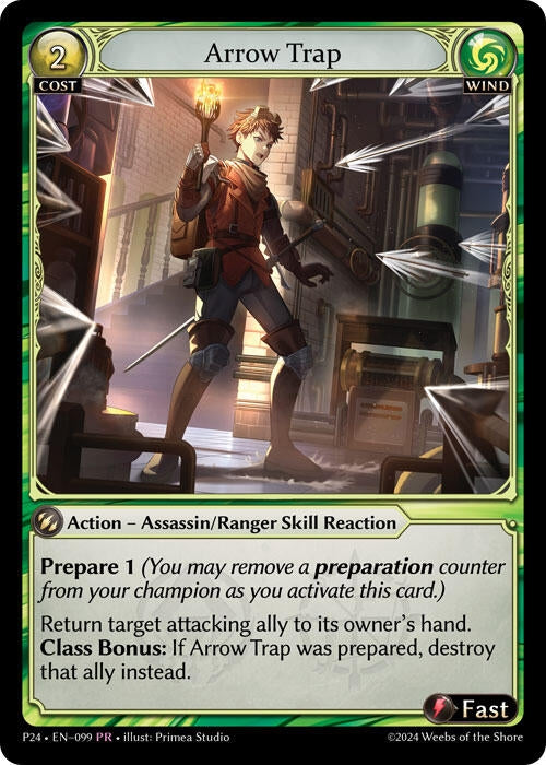 Image for Arrow Trap (099) (Promotional Cards) (P) - Grand Archive TCG