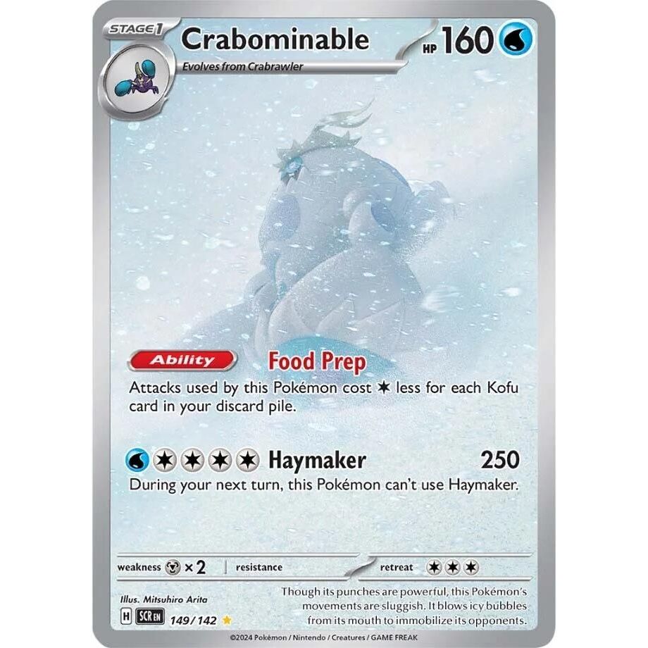 Image for Crabominable (149/142) (SV07: Stellar Crown) - Pokemon