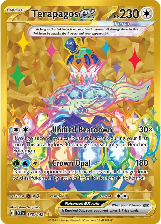 Terapagos ex (173/142) (SV07: Stellar Crown)