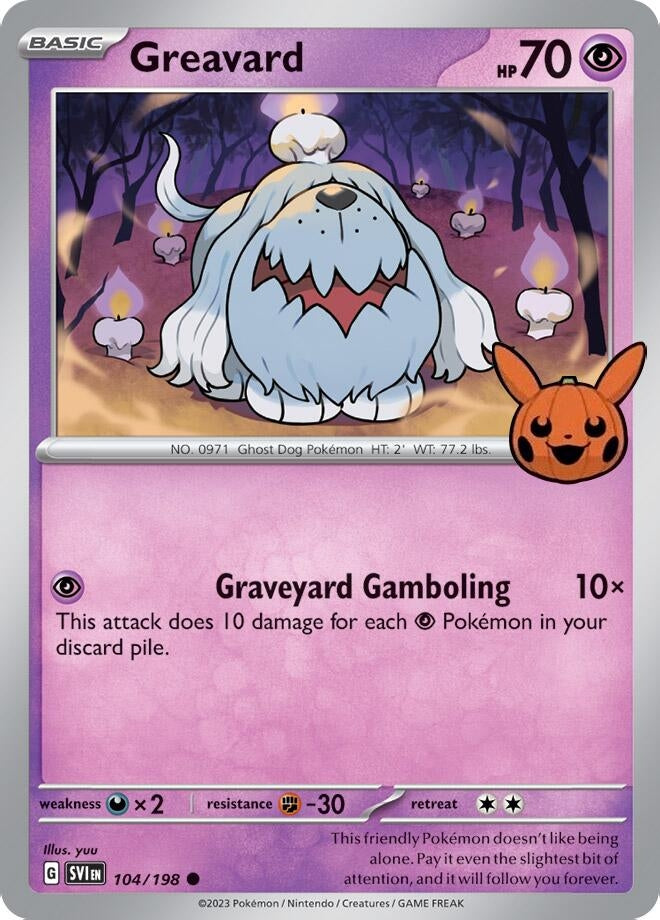 Image for Greavard (042/091) (Trick or Trade BOOster Bundle 2024) (TTBB24) - Pokemon