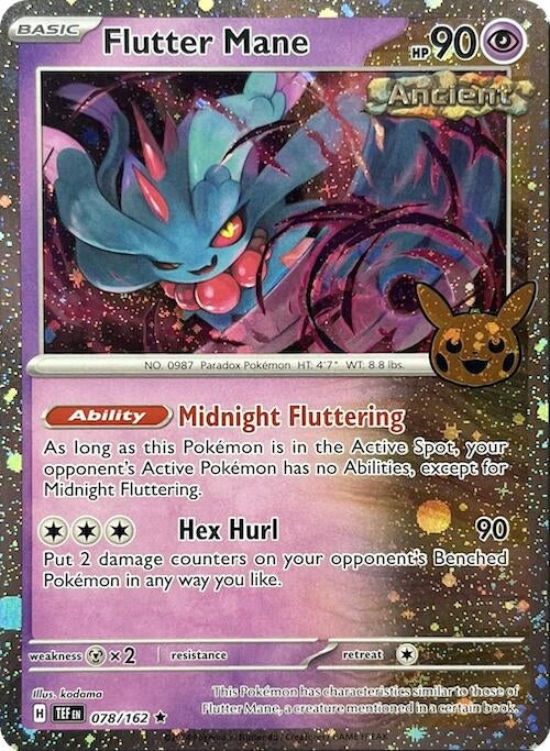 Image for Flutter Mane (Cosmos Holo) (078/162) (Trick or Trade BOOster Bundle 2024) (TTBB24) - Pokemon