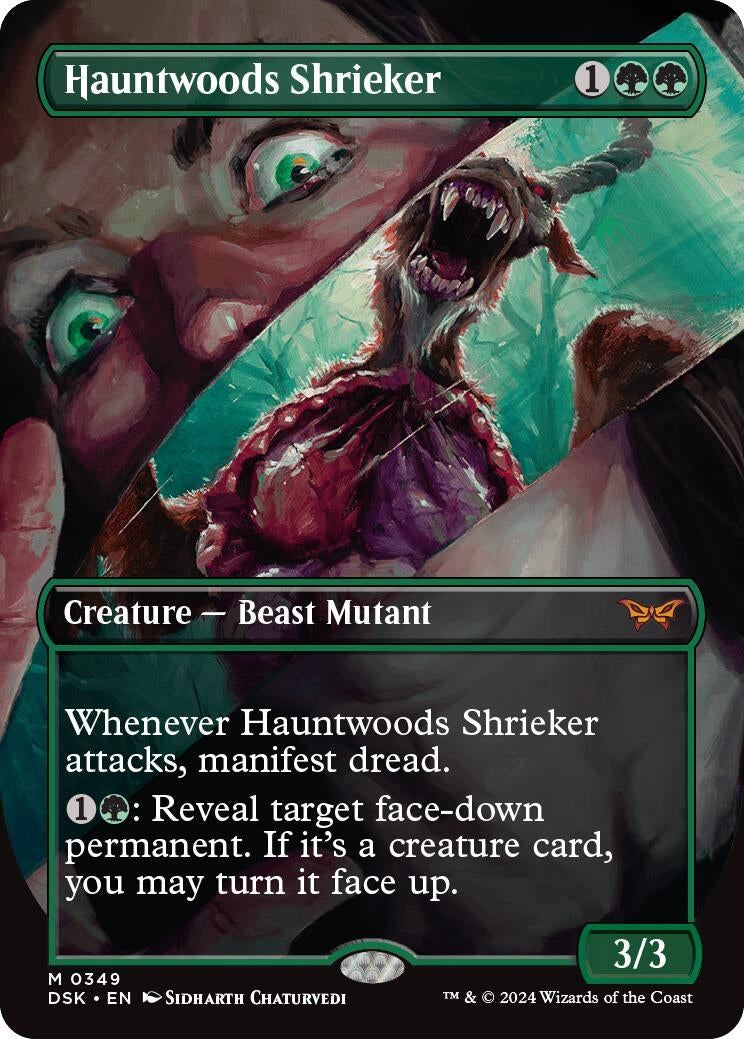 Hauntwoods Shrieker (Borderless) (349) (Duskmourn: House of Horror)