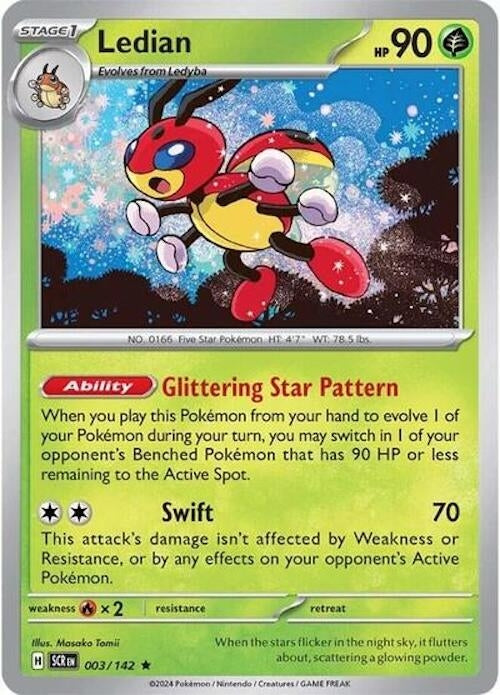 Image for Ledian (003/142) (Deck Exclusives) (PR) - Pokemon