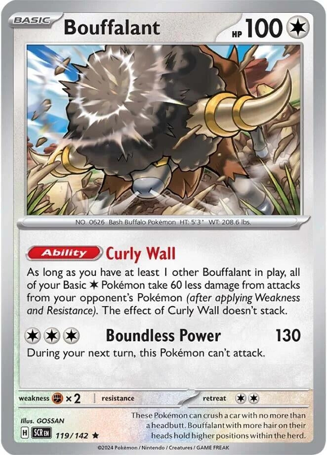 Image for Bouffalant (119/142) (Deck Exclusives) (PR) - Pokemon