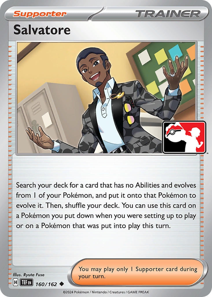 Image for Salvatore (160/162) (Prize Pack Series Cards) - Pokemon