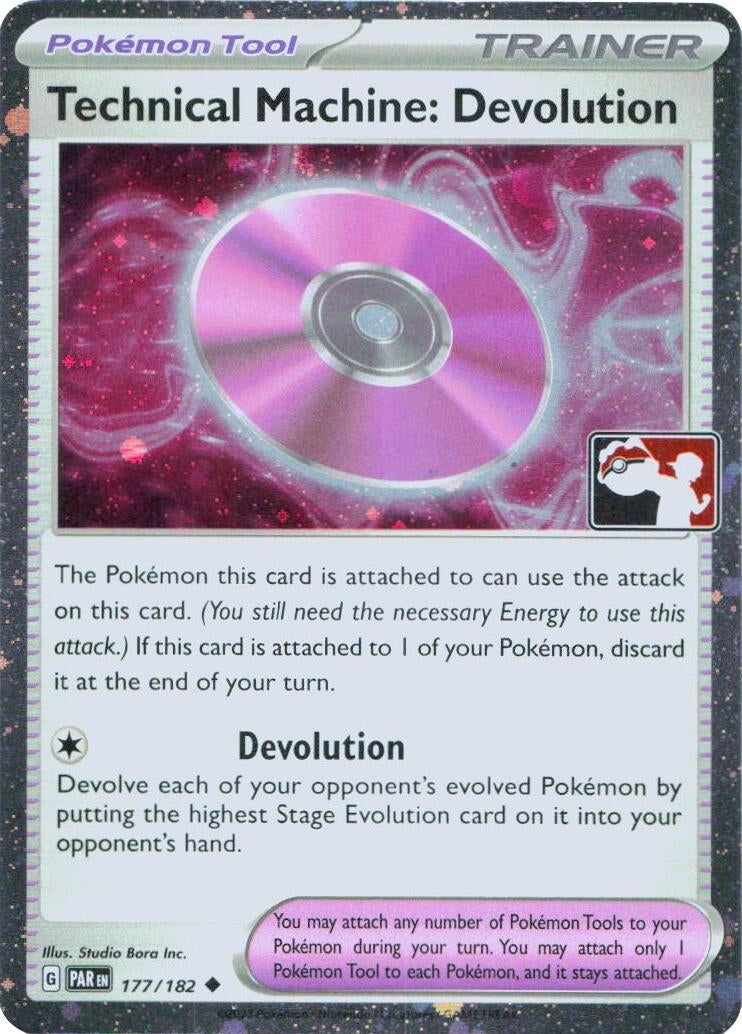 Image for Technical Machine: Devolution - 177/182 (Cosmos Holo) (177/182) (Prize Pack Series Cards) - Pokemon