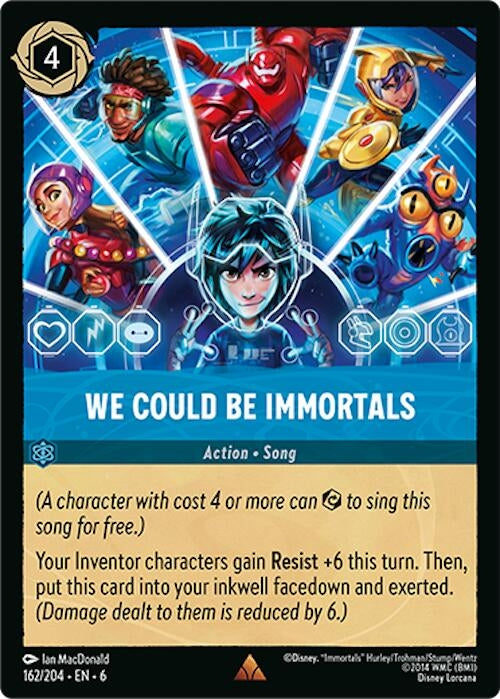 Image for We Could Be Immortals (162/204) (Azurite Sea) (6) - Disney Lorcana