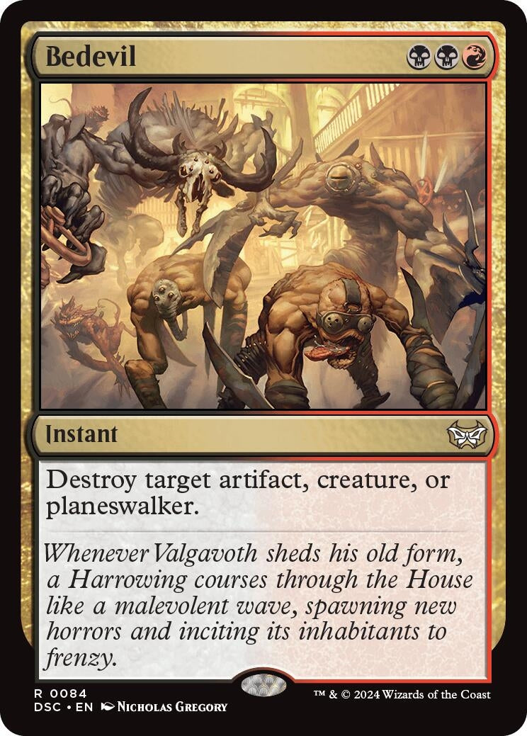 Bedevil (84) (Duskmourn: House of Horror)