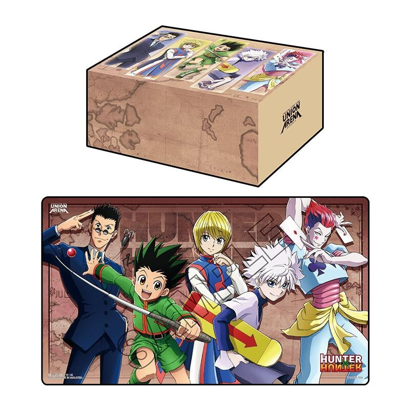 Image for Union Arena Playmat & Half Storage Box Set: Hunter x Hunter - Playmats