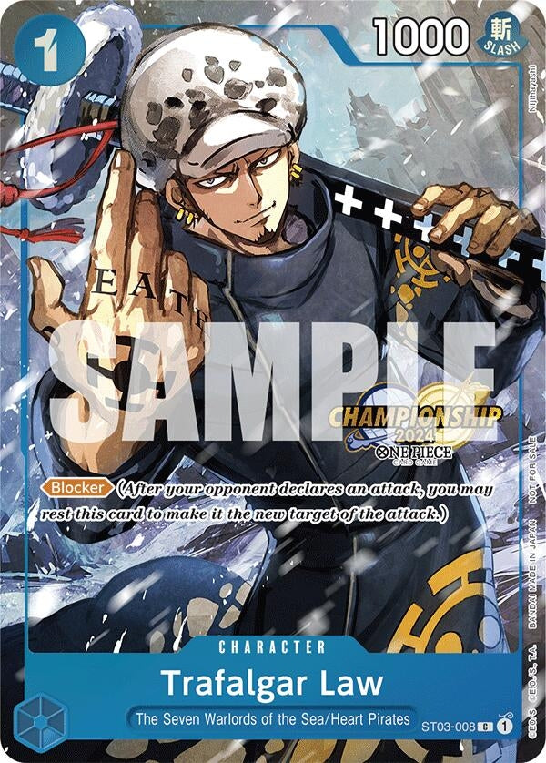 Image for Trafalgar Law - ST03-008 (CS 2024 Event Pack) (ST03-008) (One Piece Promotion Cards) (OP-PR) - One Piece Card Game