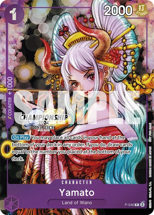 Image for Yamato (CS 2024 Event Pack Finalist) (P-046) (One Piece Promotion Cards) (OP-PR) - One Piece Card Game