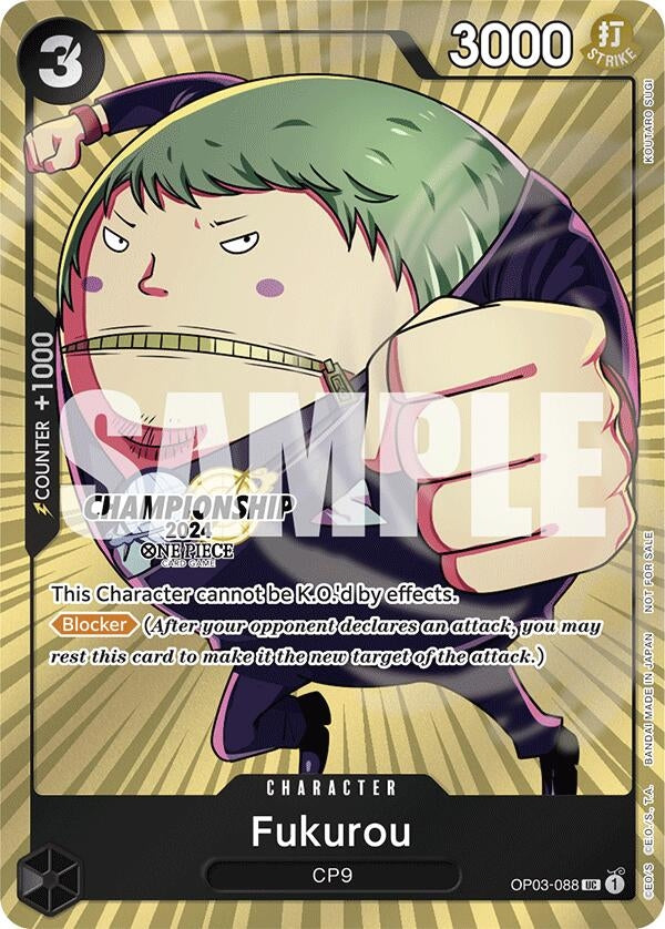 Image for Fukurou (CS 2024 Celebration Pack) (OP03-088) (One Piece Promotion Cards) (OP-PR) - One Piece Card Game