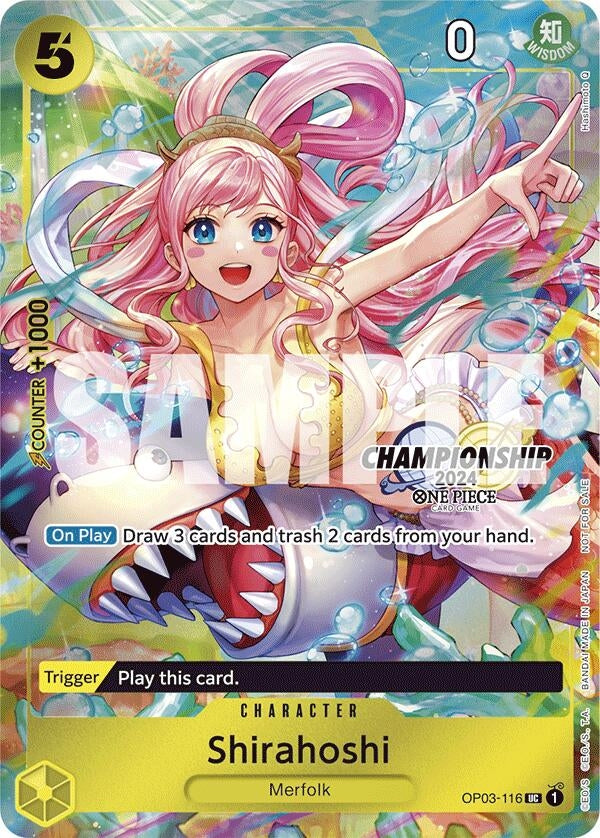 Image for Shirahoshi (CS 2024 Celebration Pack) (OP03-116) (One Piece Promotion Cards) (OP-PR) - One Piece Card Game