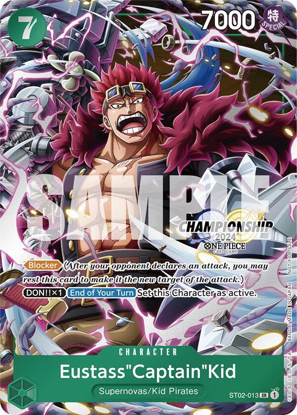 Image for Eustass"Captain"Kid (CS 2024 Celebration Pack) (ST02-013) (One Piece Promotion Cards) (OP-PR) - One Piece Card Game