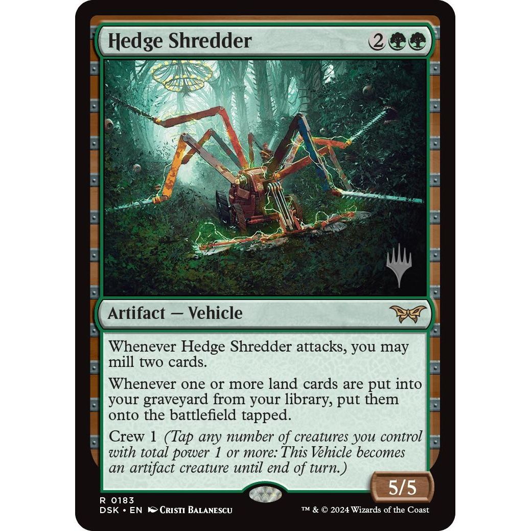 Hedge Shredder (183) (Duskmourn: House of Horror) - PokeBox USA