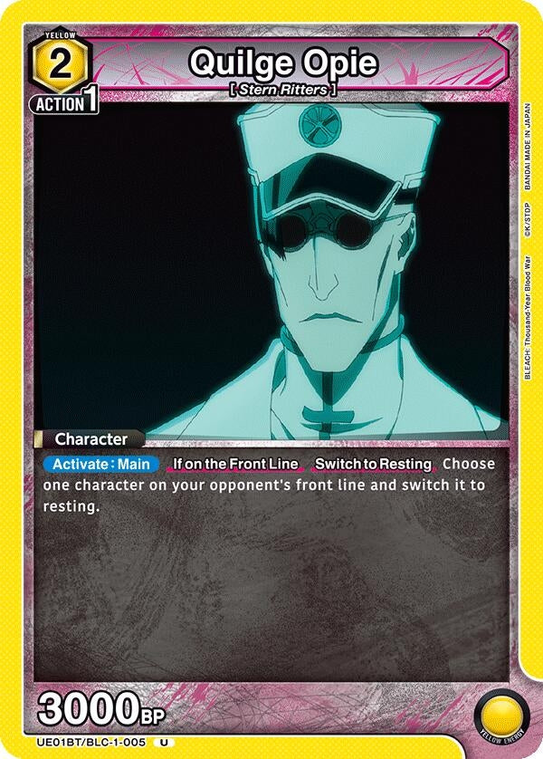 Image for Quilge Opie (005) (UE01BT/BLC-1-005) (UE01BT: BLEACH: Thousand-Year Blood War) (UE01BT) - Union Arena
