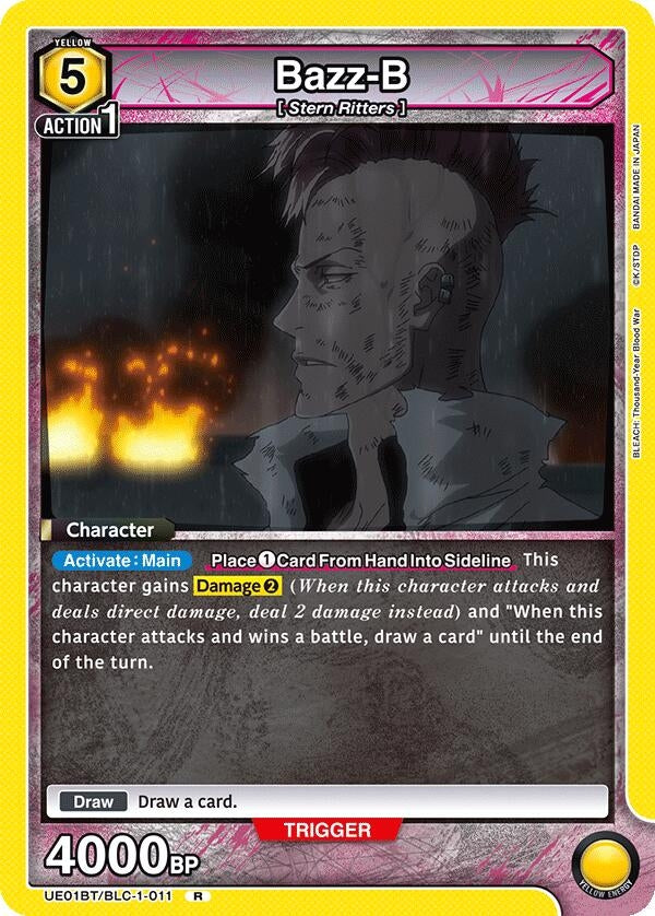 Image for Bazz-B (011) (UE01BT/BLC-1-011) (UE01BT: BLEACH: Thousand-Year Blood War) (UE01BT) - Union Arena
