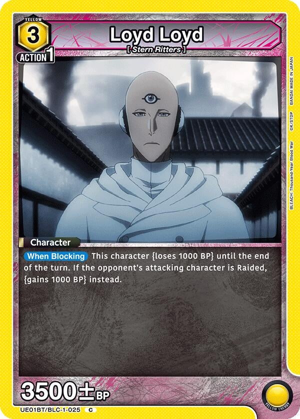 Image for Loyd Loyd (UE01BT/BLC-1-025) (UE01BT: BLEACH: Thousand-Year Blood War) (UE01BT) - Union Arena