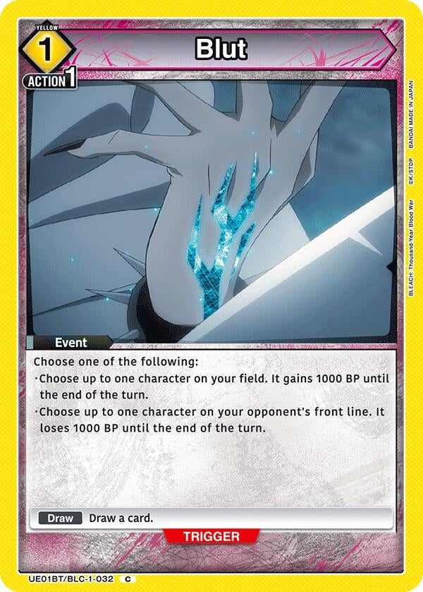 Image for Blut (UE01BT/BLC-1-032) (UE01BT: BLEACH: Thousand-Year Blood War) (UE01BT) - Union Arena
