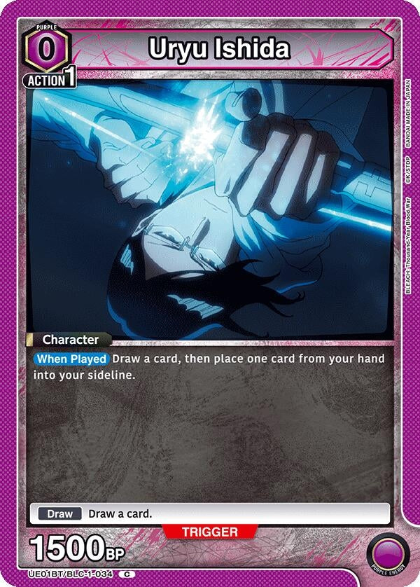 Image for Uryu Ishida (UE01BT/BLC-1-034) (UE01BT: BLEACH: Thousand-Year Blood War) (UE01BT) - Union Arena