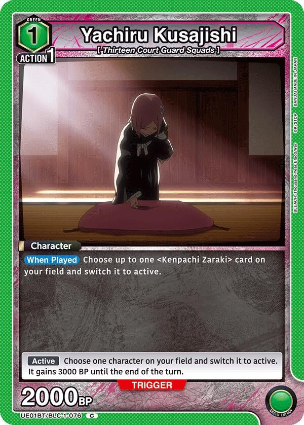 Image for Yachiru Kusajishi (UE01BT/BLC-1-076) (UE01BT: BLEACH: Thousand-Year Blood War) (UE01BT) - Union Arena