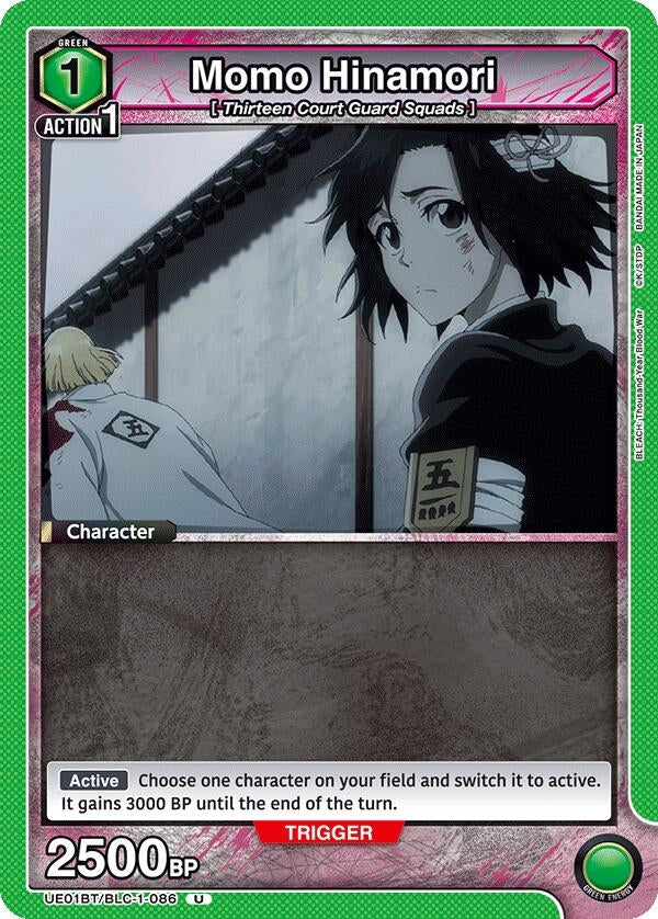 Image for Momo Hinamori (UE01BT/BLC-1-086) (UE01BT: BLEACH: Thousand-Year Blood War) (UE01BT) - Union Arena