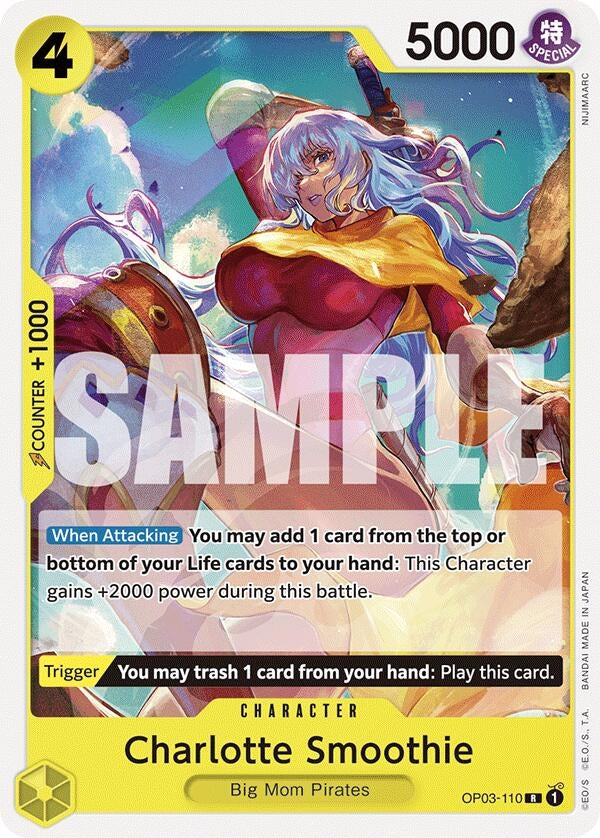 Image for Charlotte Smoothie (OP03-110) (Starter Deck 20: YELLOW Charlotte Katakuri) (ST-20) - One Piece Card Game
