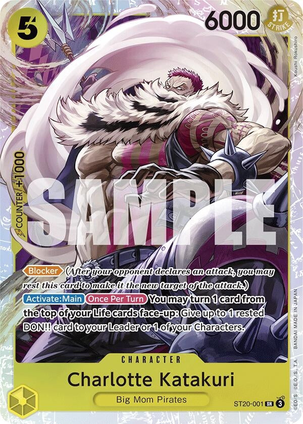 Image for Charlotte Katakuri (ST20-001) (ST20-001) (Starter Deck 20: YELLOW Charlotte Katakuri) (ST-20) - One Piece Card Game
