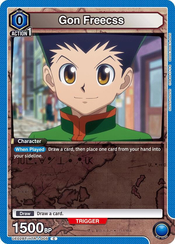 Image for Gon Freecss (005) (UE02BT/HTR-1-005) (UE02BT: HUNTER X HUNTER) (UE02BT) - Union Arena