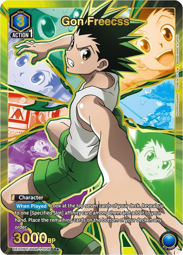 Image for Gon Freecss (006) (R*) (UE02BT/HTR-1-006) (UE02BT: HUNTER X HUNTER) (UE02BT) - Union Arena