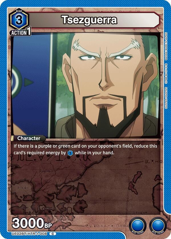 Image for Tsezguerra (UE02BT/HTR-1-008) (UE02BT: HUNTER X HUNTER) (UE02BT) - Union Arena